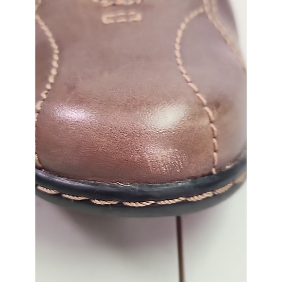 Clarks Ashland Pearl Oxford Brown Leather Lace Up Size 8.5M Womens EUC 26102777 - Picture 7 of 7